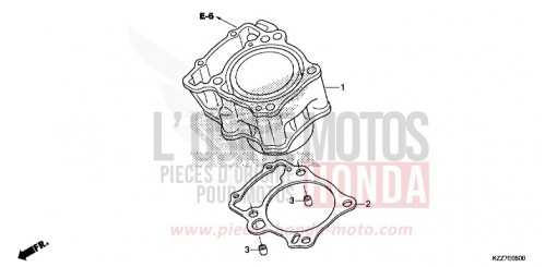 CYLINDRE CRF250RLAK de 2019